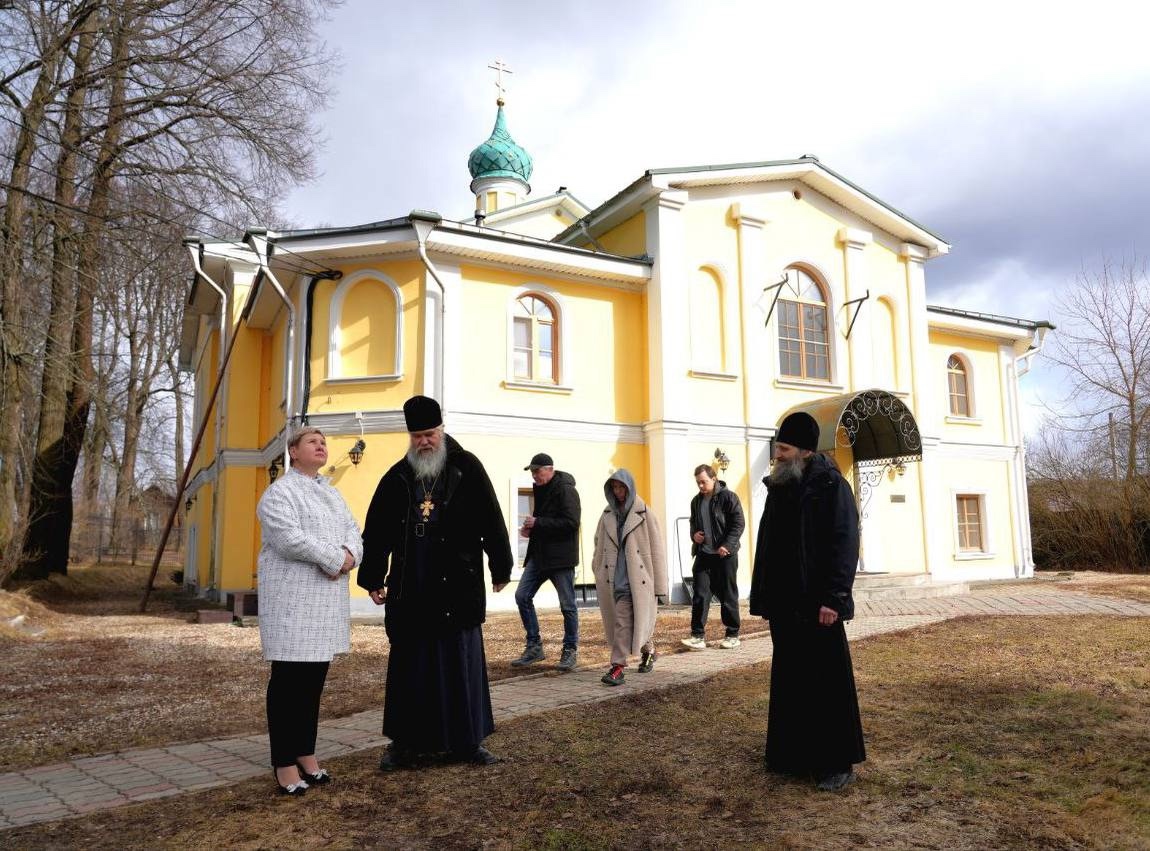 Глава Сергиево-Посадского округа посетила скит Параклит подворья Троице-Сергиевой лавры