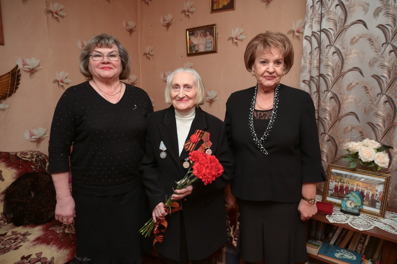Еще четыре юбилейные медали к 80-летию Великой Победы вручили ветеранам из Сергиево-Посадского округа