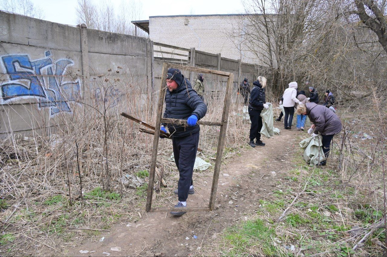 В Сергиево-Посадском округе проходит субботник