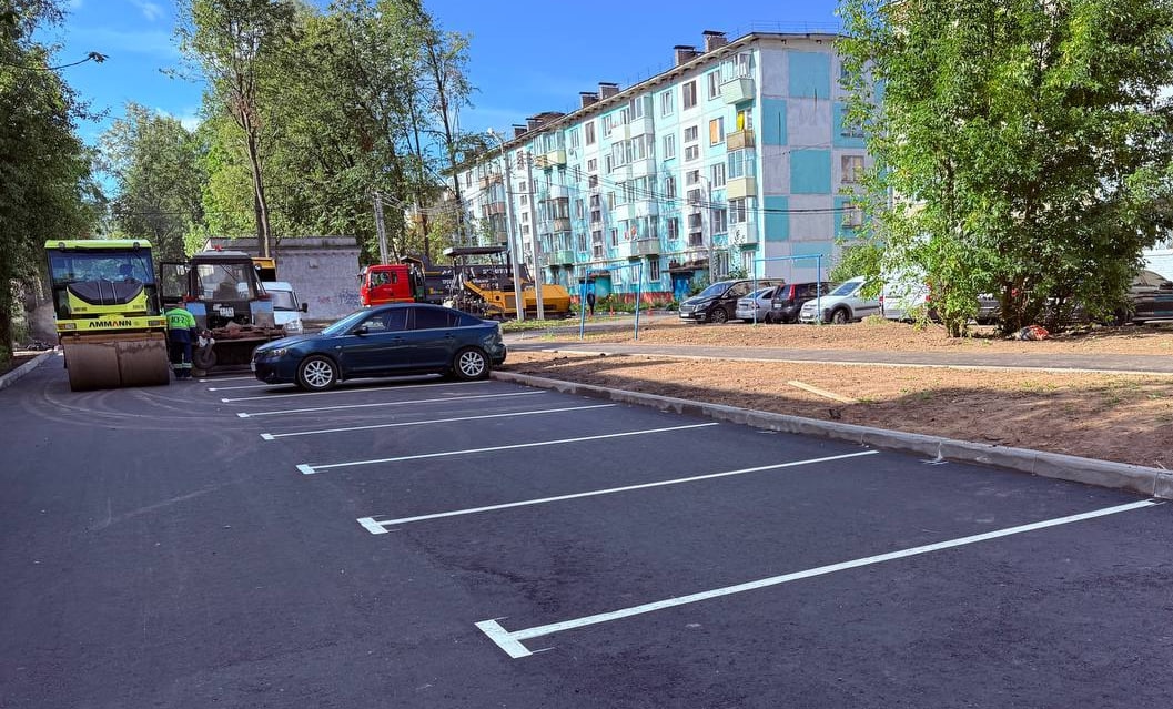 В Сергиево-Посадском округе завершены работы по благоустройству шести дворовых территорий