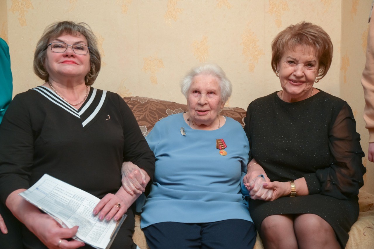 Еще четыре юбилейные медали к 80-летию Великой Победы вручили ветеранам из Сергиево-Посадского округа